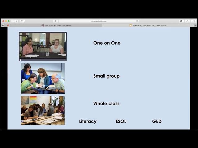 Ideas From the Field: Tutor Ready Writing - Free Online Lesson Plans and Training