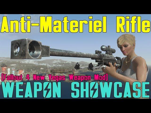 Fallout 4: Weapon Showcases: Anti-Materiel Rifle (F4NV Weapon Mod)