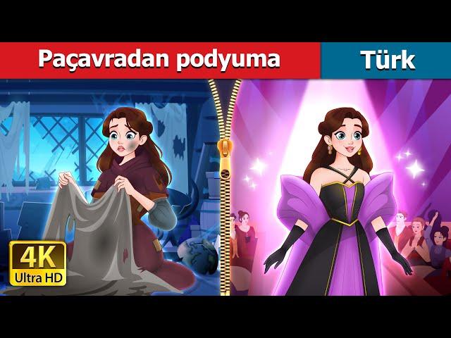 Paçavradan podyuma | Rags to Runway in Turkish | @TürkiyeFairyTales