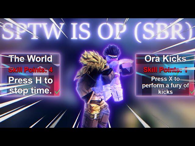 [YBA] SPTW Is The Best Stand For SBR (SBR Wipe)