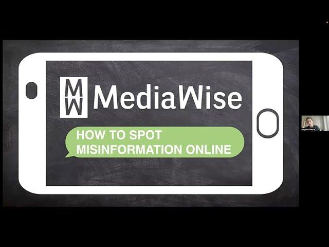 Poynter MediaWise Campus Correspondent Program at TCC