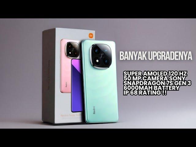 KELASNYA UDAH BEDA !! REDMI NOTE 14 PRO 5G - INILAH SPESIFIKASI LENGKAP HARGA DAN RILISNYA