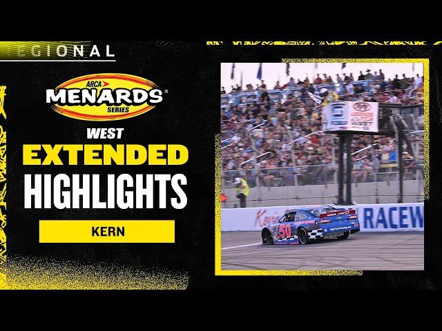 ARCA Menards Series West Highlights: NAPA Auto Parts 150 from Kevin Harvick's Kern Raceway