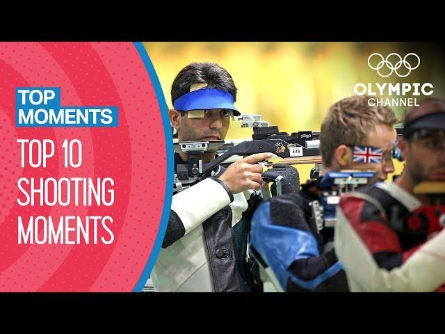 Top 10 Shooting Moments at the Olympics | Top Moments