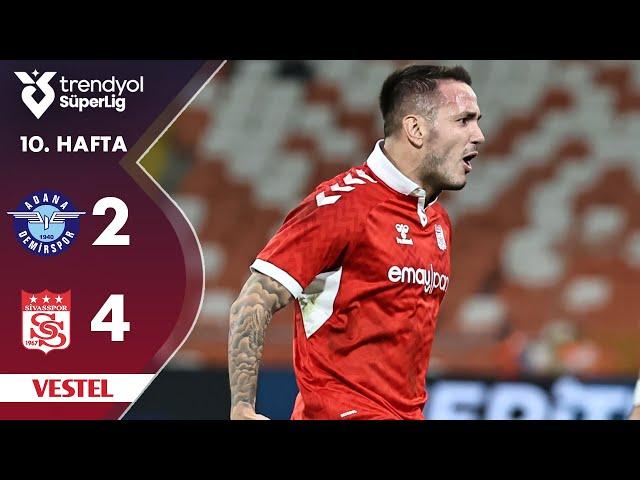 Vestel | Adana Demirspor (2-4) Sivasspor - Highlights/Özet | Trendyol Süper Lig - 2024/25