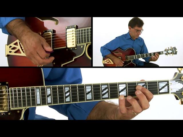 Jazz Guitar Lesson - Level 1 Avalon: Chord Melody Arrangement - Frank Vignola