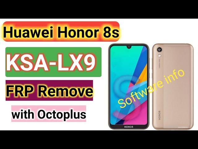 HONOR 8S | KSA-LX9 | FRP Google Account Reset | With Octoplus