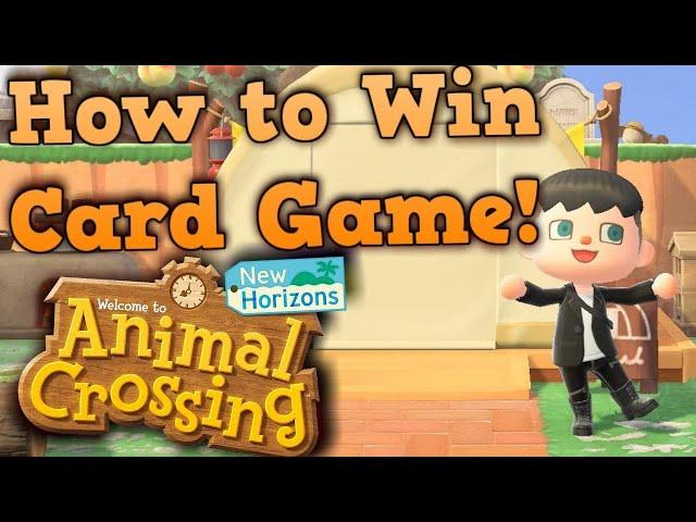 How To WIN The Card Game At The Campsite And Swap Villagers In Animal Crossing New Horizons