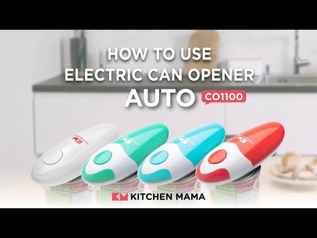 How to Use Kitchen Mama Electric Can Opener | Kitchen Mama