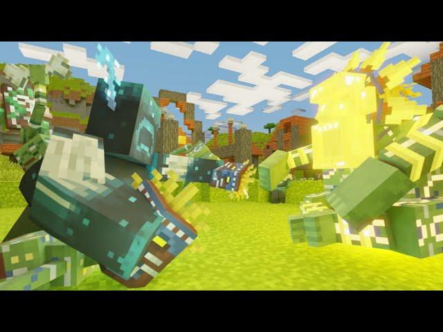 Warden vs Barako (Minecraft Animation)