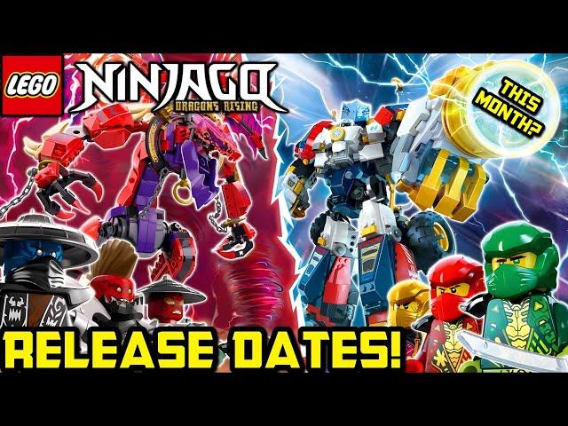 When Season 3 Comes Out!  & Possible First Trailer Date! Ninjago Dragons Rising Season 3 News!