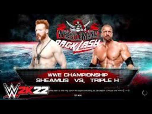 WWE 2K14 Sheamus vs Triple H WWE Championship WrestleMania 21 2013