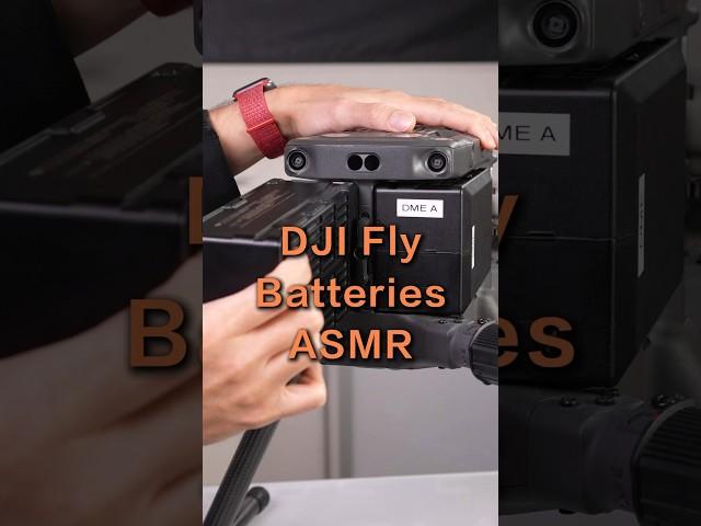 DJI flight batteries ASMR! Which drone is your favorite?  @DronesMadeEasy