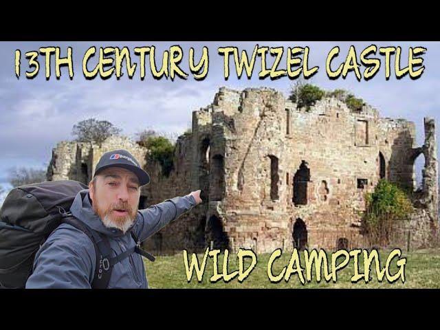 13TH CENTURY CASTLE WILDCAMP!! Twizel Castle, Northumberland