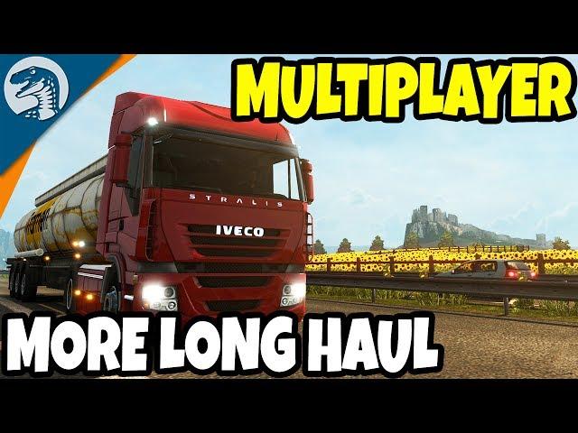 MORE CONVOY LONG HAULS & TRUCKING COMPANY | Euro Truck Simulator 2 Multiplayer Gameplay