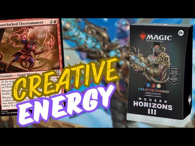 Watch this before buying [Creative Energy] Commander Deck! | Modern Horizons 3 | Magic the Gathering