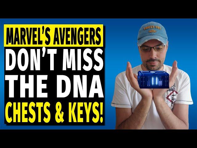 Marvel's Avengers DNA Chests & DNA Keys | Where To Find & How To Unlock DNA Strongboxes