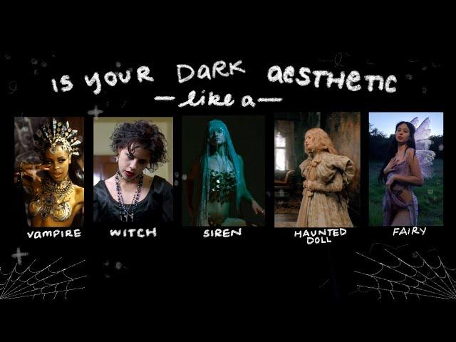 Where to get Dark Aesthetic Inspiration? | Dress like a Vampire, Witch, Siren, Doll or Fairy