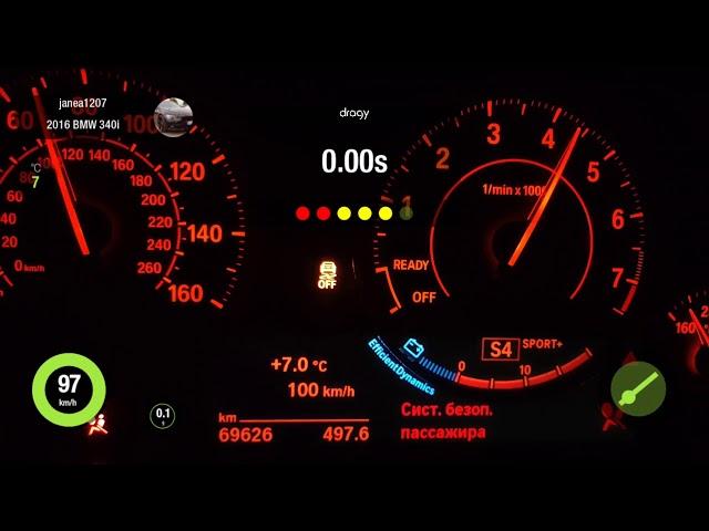 BMW 340i Stage 3 Brutal Acceleration