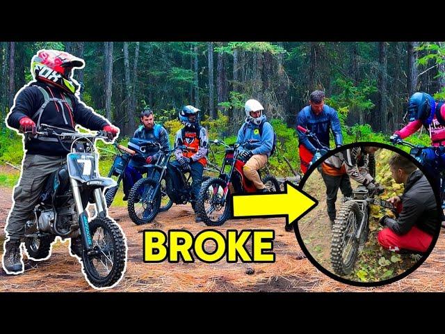 BROKE DOWN in the Middle of NOWHERE! Pit Bike Adventures