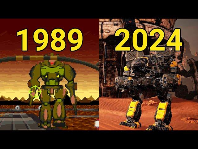 Evolution Of MechWarrior Games (1989-2024)