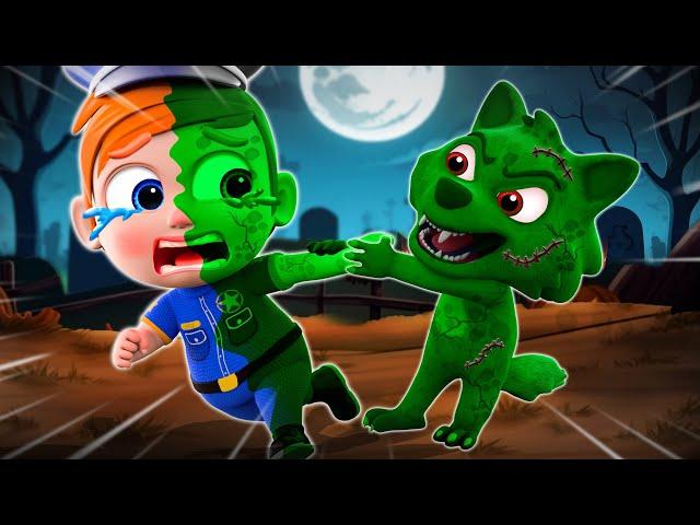 Police Officer VS Zombie Song + More Kids Song & Animals Sound Song | Nursery Rhymes