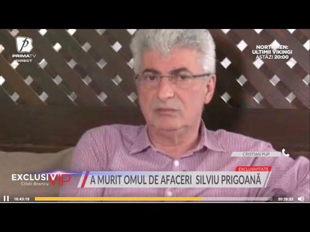 Silviu Prigoană a murit într-un restaurant! Mihai Napu, finul lui, primele declarații: Suntem șocați