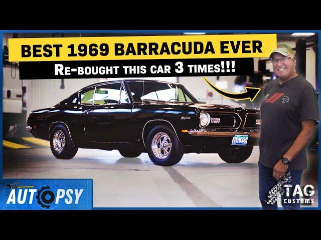 The BEST  Barracuda you will ever see. 1969 MUST WATCH!!