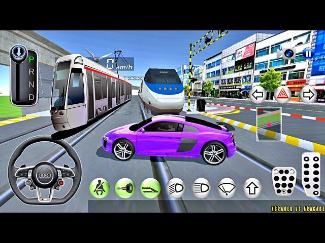 3D Driving Class #91 -Purple Car Driving Simulator - Best Android Gameplay