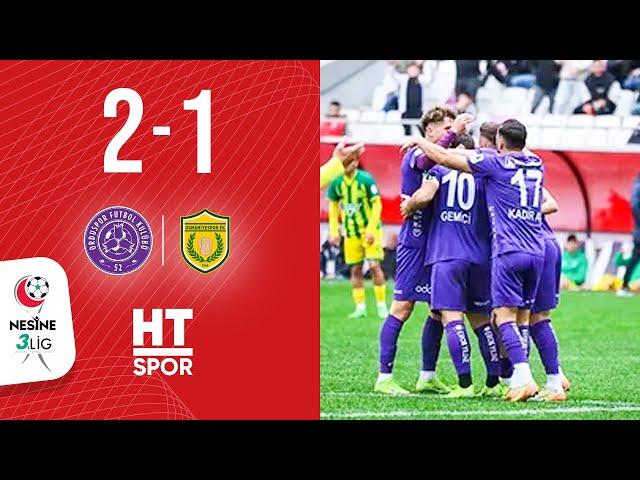 52 Orduspor FK 2 - 1 Osmaniyespor FK (16. Hafta)