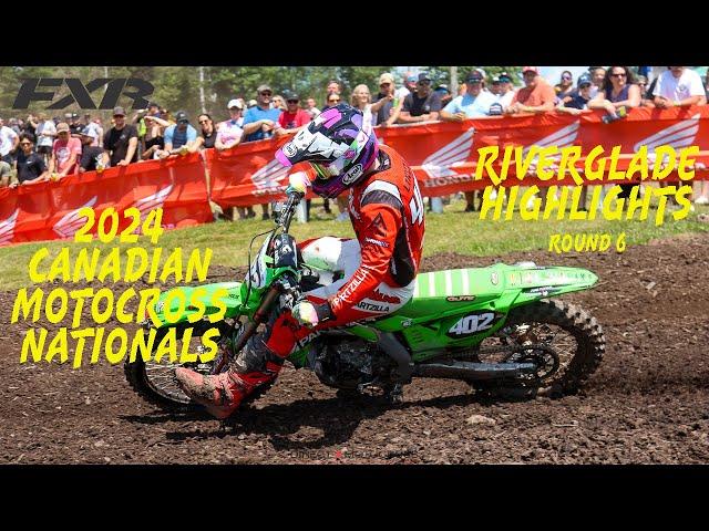 2024 Canadian Motocross Nationals | Round 6 - Riverglade Highlights