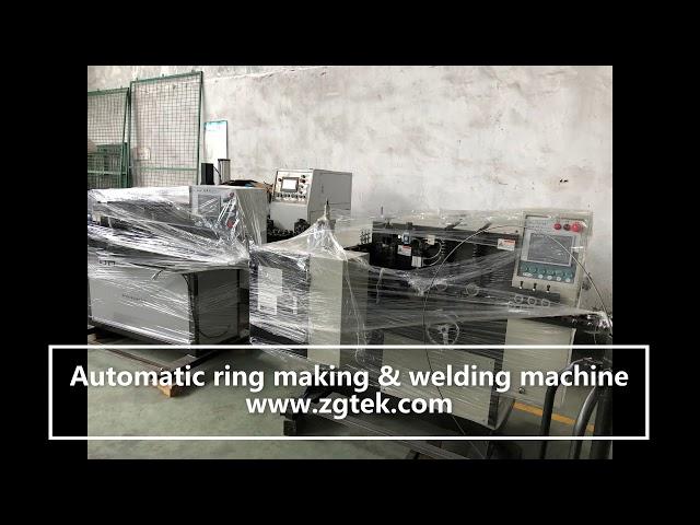 ZGTEK company for filter bag cage making machine line