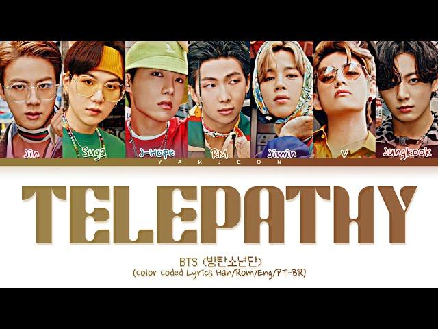 BTS: 'Telepathy' Lyrics | Tradução/Legendado (Color Coded Lyrics Han/Rom/Eng/PT-BR)