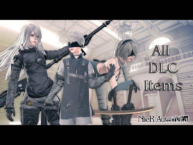 『Nier: Automata』All DLC exclusive Outfits & Items