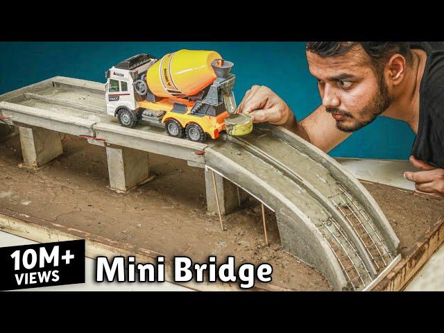 Concrete Bridge Model Full | Miniature Construction | Creative Channel