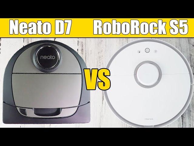 Neato Botvac D7 Connected vs Roborock S5 (S50)