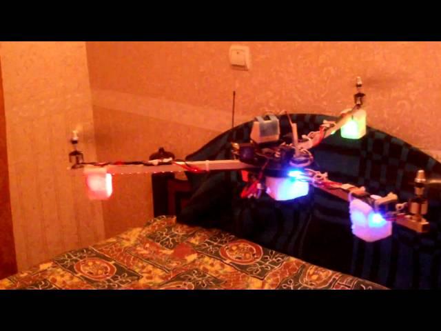 Tricopter setup done! It is pretty stable now.