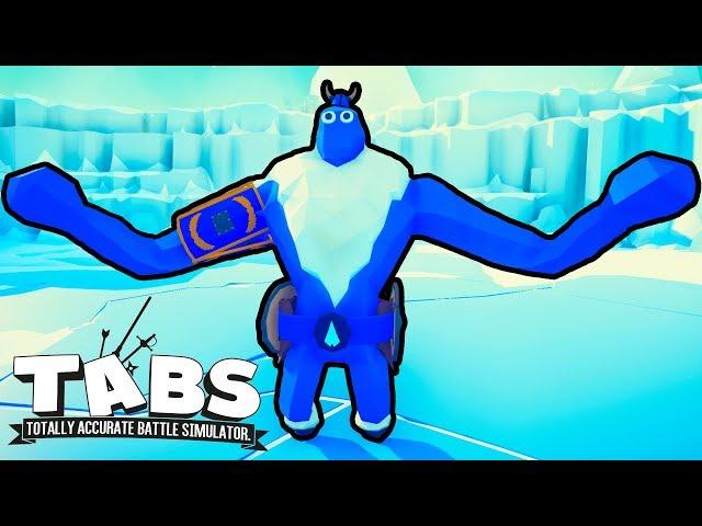 Ice Giant 1v1 Every Unit - TABS! Totally Accurate Battle Simulator! Modded Gameplay!