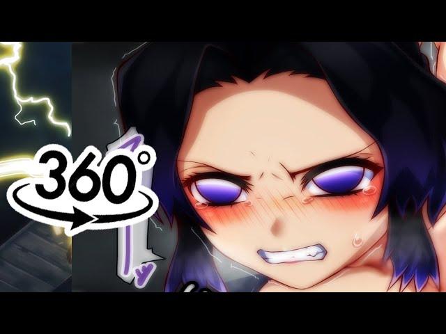 AMAZING!! SHINOBU FELL IN LOVE with TANJIRO?demon slayer vr [Kocho Shinobu kitsune no yaiba vr]