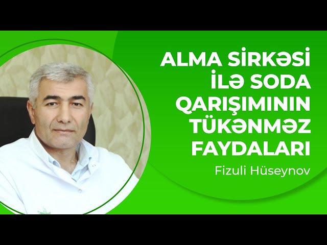 Alma sirkəsi ilə soda qarışımının tükənməz faydaları