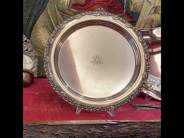 Sterling silver plate - Tiffany & Co. USA 20th century