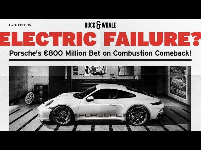 Porsche Ditches EVs?!