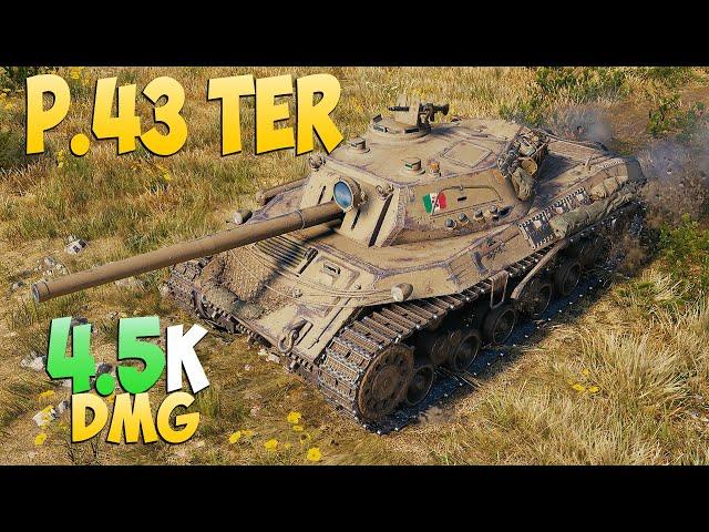 P.43 ter - 6 Frags 4.5K Damage - Card jack! - World Of Tanks