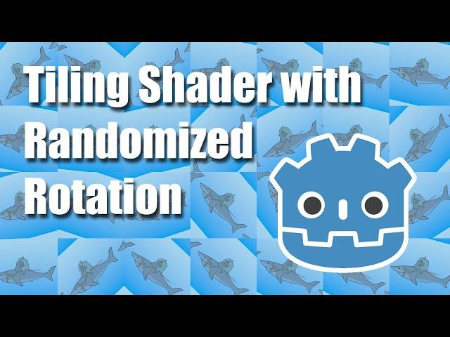 Tiling and Random Rotation Shader in Godot 3.2.3