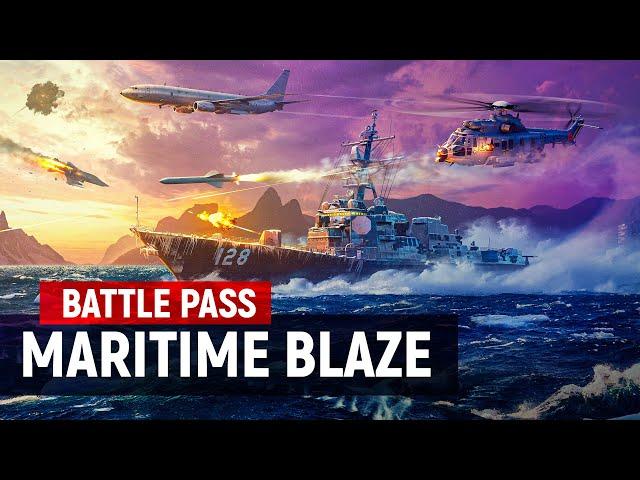 Maritime Blaze | Modern Warships Battle Pass January 2025