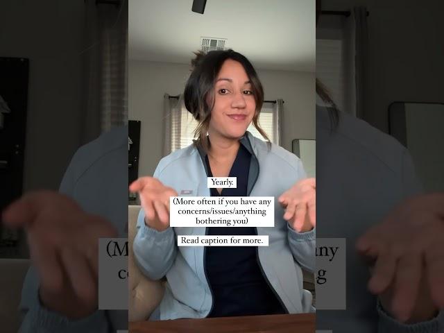 How often do I need to see my OBGYN?! | Dr. Ali #obgyn