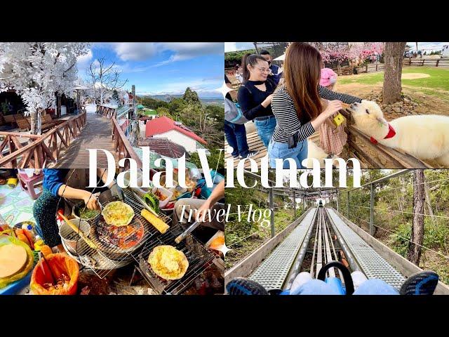 [Vlog]  越南大叻 Dalat 3D2N  | Culture, Foods, Nature | 山上城市, Datanla, Lakeside 风景真的太棒啦 [EN/VN]