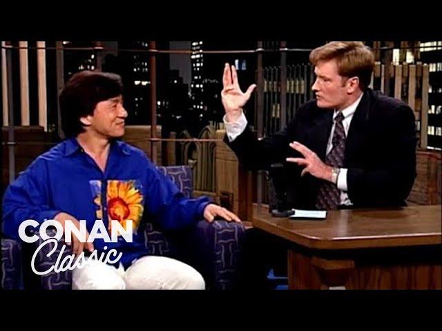 Conan Attacks Jackie Chan | Late Night with Conan O’Brien