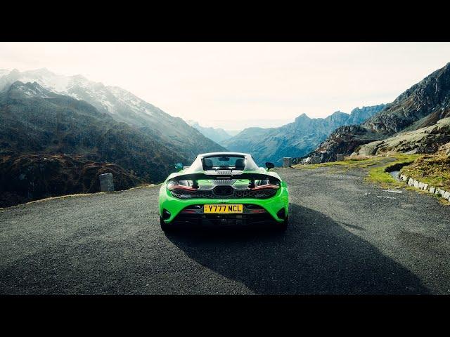 McLaren 750S Mountain Pass Run!