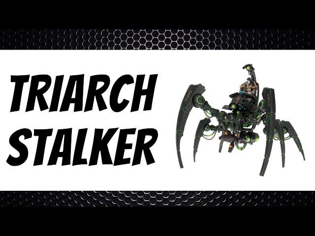 Necron TRIARCH STALKER Review  - New 9th Edition Codex - Warhammer 40k